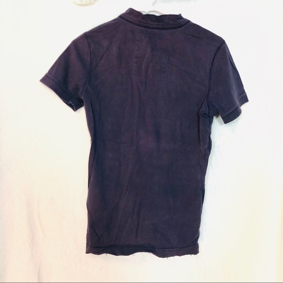 Hollister XS blue collared t-shirt 100% cotton - Picture 4 of 4